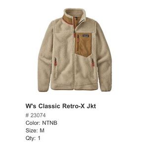 Patagonia classic retro-x  jacket